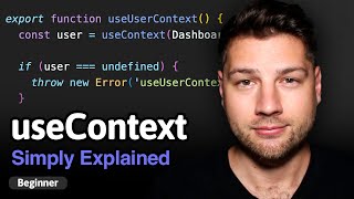 Learn React Hooks useContext  Simply Explained [upl. by Wakeen451]