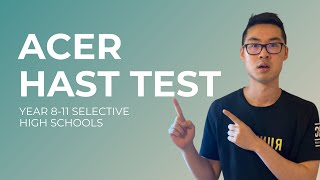 How to Transfer into a Selective High School in Year 8 to 11  HAST Test [upl. by Adnileb]