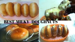 How to make the Best Milky Doughnuts Step by Step  Viral Milky Doughnuts Recipe  Dry Puff Puff [upl. by Submuloc]