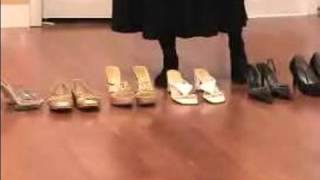 How to Walk in High Heels  Sandals  High Heel Fashion Tips for Women [upl. by Priebe]