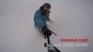 Snowboarding Zuma Wall Arapahoe BasinWinning Card [upl. by Sonni732]