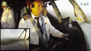 B727 manual landing watch a REAL pilot at work FULL ATC AirClips [upl. by Rebmac]