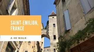 Saint Emilion Bordeaux France 4K [upl. by Astto883]