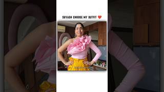 Suyash Choose Yashi Outfit💞 Suyash Vlogs suyashvlogs shortsfeed suyash SuyashVlogs shorts [upl. by Andert]