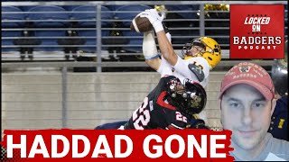 Wisconsin Badgers football loses another commit as Cody Haddad leaves the 2025 recruiting class [upl. by Gisser]