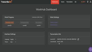 TranscribeMe  New Transcription User Interface [upl. by Adey]