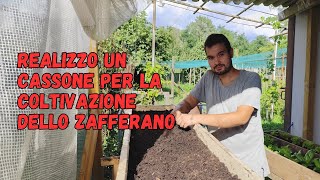 Realizzo un cassone per la Coltivazione dello Zafferano [upl. by Zeb]