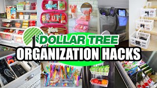 20 Dollar Tree Organization Hacks that are ACTUALLY useful [upl. by Nellie]