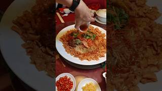 Yee Sang At Han Pi Yuen Chinese Restaurant Royale Chulan Seremban yeesang cny fyp shorts 2024 [upl. by Maurine]