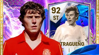 FC MOBILE 92 RATED EMILIO BUTRAGUEÑO UCL EVENT ICON GAMEPLAY REVIEW IS HE A BEST ST IN GAME [upl. by Notnilk446]