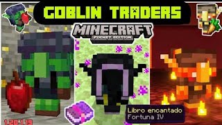 Goblin Traders addon Minecraft pocket edition 120 modsminecraft [upl. by Rodolphe934]