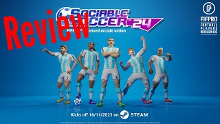 Sociable Soccer 24 Review in 2023 [upl. by Lani]