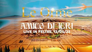 Le Orme in concerto Amico di Ieri  Live in Feltre 120523 [upl. by Chee]