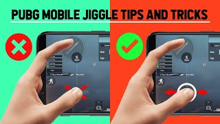 PUBG MOBILE JIGGLE TIPS AND TRICKS  HOW TO JIGGLE [upl. by Eenram]