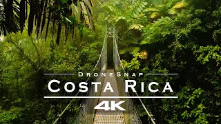 Costa Rica 🇨🇷  Nature relaxing by drone 4K [upl. by Leaper588]