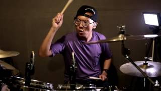 Bruno Mars  Thats What I Like DRUM COVER MONG POSTBOX [upl. by Dyann]