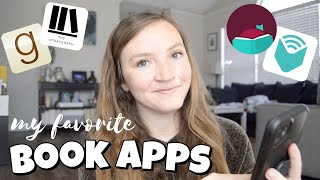 MY FAVORITE BOOK APPS 📚📱  track your reading book recommendations free audiobooks and more [upl. by Shepperd235]