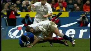 Jonny Wilkinson Famous Big Tackle [upl. by Cloutman798]