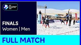 Full Match  Kahramanmaraş TUR  CEV Snow Volleyball European Tour 2022 [upl. by Trager]