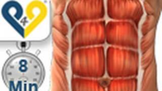 Abdominales en 8 minutos entrenamiento para hacer abdominales perfectos [upl. by Laureen]