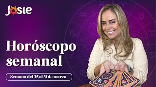 Horóscopo Semanal del 25 al 31 de marzo [upl. by Granlund]