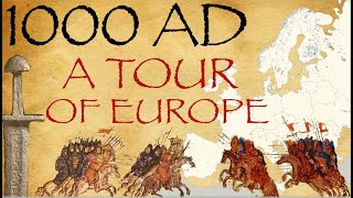 1000 AD  A Tour of Europe  Medieval History Documentary [upl. by Faletti]