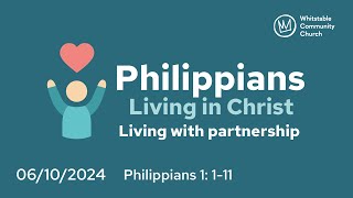 Philippians 3  Living with partnership [upl. by Beal]