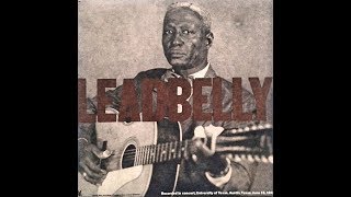 Leadbelly Recorded in Concert Austin1949 Full AlbumVinyl [upl. by Elamef]