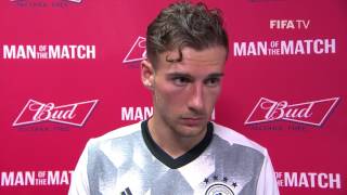 Leon Goretzka FIFA Man of the Match  Match 14 Germany v Mexico [upl. by Pyszka]