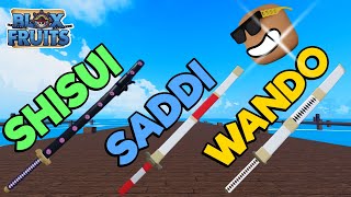 🔥SHISUI  🔥SADDI  🔥WANDO  UPGRADE  Roblox Blox Fruit Türkçe [upl. by Coe]