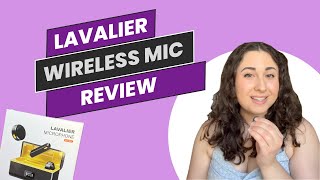 Lavalier Wireless Microphone Review [upl. by Worrad]