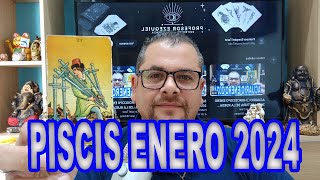 PISCIS ♓️ HOROSCOPO ENERO 2024 LECTURA DE LA RUEDA ASTROLOGICA [upl. by Ahsienod]