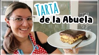 TARTA DE LA ABUELA CASERA  Tarta de Galletas y Chocolate [upl. by Yhtorod]