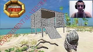 Stranded deep 005E1 latest update ep2  House building [upl. by Vyky340]