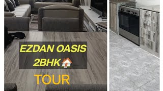 Ezdan Oasis 2BHK Home TourQatar Home Ezdan Oasis Doha [upl. by Adlihtam]