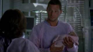 Greys Anatomy 6x08 Alex and the baby scenes [upl. by Glialentn993]