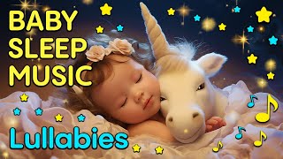 Relaxing Baby Lullabies  Bedtime Music to Help Babies Sleep Fast  Soothing Sleep Aid  Unicorn [upl. by Deste179]