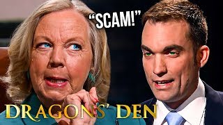 Deborah EXPOSES Entrepreneur’s Sinister Scam  Dragons’ Den [upl. by Raffaj]