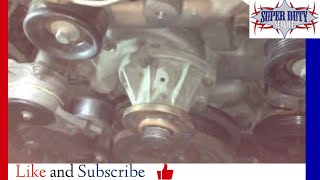 60 Powerstroke coolant pump leak [upl. by Phineas]