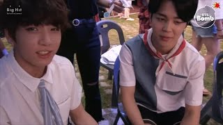 BANGTAN BOMB Jimin amp Jung Kook did Show Music Core Special MC  BTS 방탄소년단 [upl. by Aenyl]