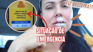 ESTAMOS EM SITUAÇÃO DE EMERGÊNCIA MEDO DE ME ARREPENDER TOQUE MATERNO VLOGS [upl. by Enitsirc]