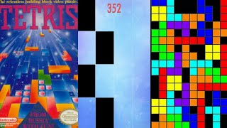 Tetris Theme  Korobeiniki  PIANO TILES 2 [upl. by Alyworth]