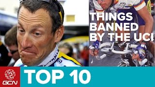 Top 10 Things The UCI Have Banned [upl. by Aiekam]