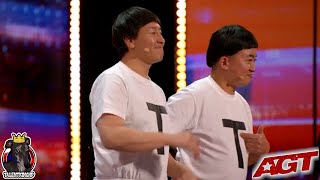 TT Brothers Full Performance  Americas Got Talent 2024 Auditions Week 5 S19E05 [upl. by Akinwahs]