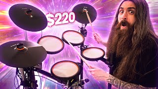 The CHEAPEST Electronic Drum Kit I’ve Ever Played [upl. by Shaikh81]