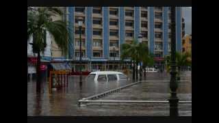 Torrential rain disaster in Mauritius  30th March 2013 [upl. by Moseley415]