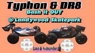 Typhon amp DR8 Bash It Out at Landywood Skatepark fun [upl. by Nirred]