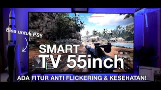 Rekomendasi TV 55” Fitur Lengkap amp Worth it coocaa 55Y72 Smart TV Review Indonesia [upl. by Wiebmer]