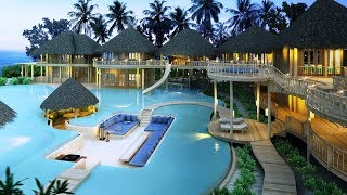 Authentic barefoot luxury Soneva Fushi Maldives 5 star hotel [upl. by Gambrill]