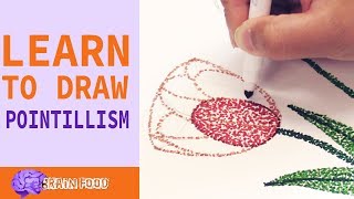 Learn to Draw in the Style of Pointillism [upl. by Dnalra]